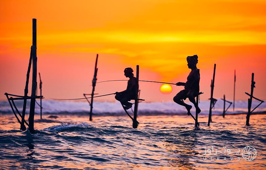 Nowruz trip and traditional Sri Lankan fishermen